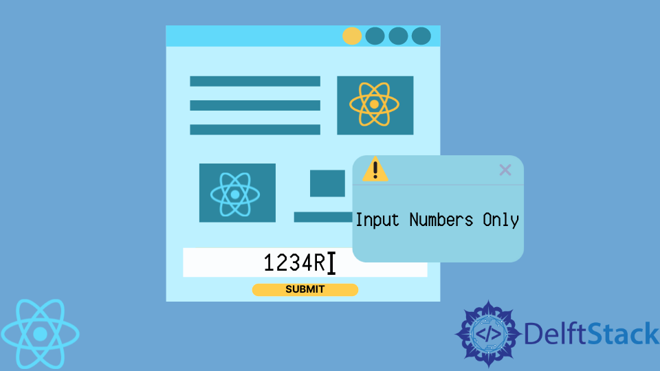 React Input Mask Only Numbers